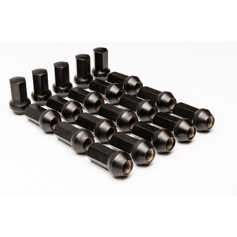 17mm HEX Chromoly Steel 40mm Closed Ended Wheel Nuts [Thread: 1.25]
