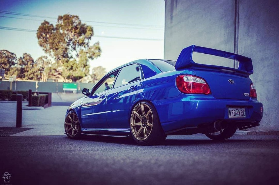 WRX Blue Subaru WRX GD main image